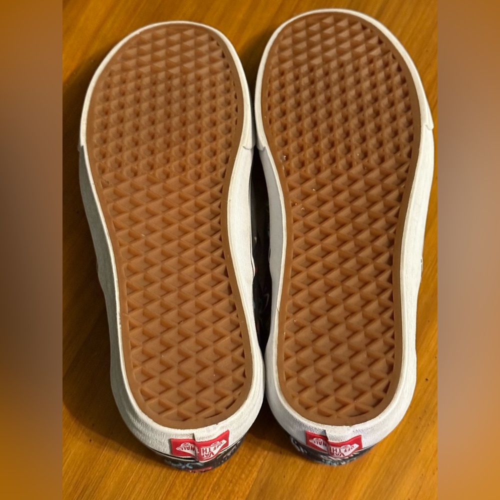 Vans Classic Slip-On Disruptive Men's Size 9.5 Women's Size 11 Sneakers Black - Picture 11 of 13